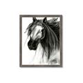 Picture of Sketched Horse _GroupedProduct_Rectangle_Portrait_Framed_Matted_
