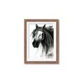 Picture of Sketched Horse _GroupedProduct_Rectangle_Portrait_Framed_Matted_