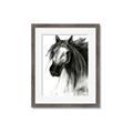 Picture of Sketched Horse _GroupedProduct_Rectangle_Portrait_Framed_Matted_