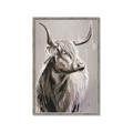 Picture of Harry the Highland _GroupedProduct_Rectangle_Portrait_Framed_Matted_
