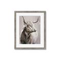 Picture of Harry the Highland _GroupedProduct_Rectangle_Portrait_Framed_Matted_