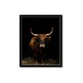 Picture of Dixie, the Bull II _GroupedProduct_Rectangle_Portrait_Photography _GroupedProduct_Rectangle_Portrait_Framed_Matted_