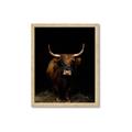 Picture of Dixie, the Bull II _GroupedProduct_Rectangle_Portrait_Photography _GroupedProduct_Rectangle_Portrait_Framed_Matted_