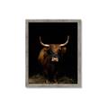 Picture of Dixie, the Bull II _GroupedProduct_Rectangle_Portrait_Photography _GroupedProduct_Rectangle_Portrait_Framed_Matted_