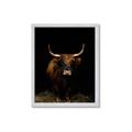 Picture of Dixie, the Bull II _GroupedProduct_Rectangle_Portrait_Photography _GroupedProduct_Rectangle_Portrait_Framed_Matted_