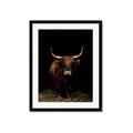 Picture of Dixie, the Bull II _GroupedProduct_Rectangle_Portrait_Photography _GroupedProduct_Rectangle_Portrait_Framed_Matted_