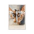 Picture of Giraffe Pals  _GroupedProduct_Rectangle_Portrait_Photography _GroupedProduct_Rectangle_Portrait_Framed_Matted_