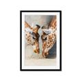 Picture of Giraffe Pals  _GroupedProduct_Rectangle_Portrait_Photography _GroupedProduct_Rectangle_Portrait_Framed_Matted_