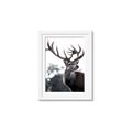 Picture of The Winter Deer _GroupedProduct_Rectangle_Portrait_Photography _GroupedProduct_Rectangle_Portrait_Framed_Matted_