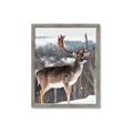 Picture of Waiting in Snow _GroupedProduct_Rectangle_Portrait_Photography _GroupedProduct_Rectangle_Portrait_Framed_Matted_