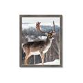 Picture of Waiting in Snow _GroupedProduct_Rectangle_Portrait_Photography _GroupedProduct_Rectangle_Portrait_Framed_Matted_