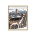 Picture of Waiting in Snow _GroupedProduct_Rectangle_Portrait_Photography _GroupedProduct_Rectangle_Portrait_Framed_Matted_