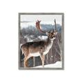 Picture of Waiting in Snow _GroupedProduct_Rectangle_Portrait_Photography _GroupedProduct_Rectangle_Portrait_Framed_Matted_