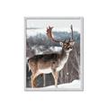 Picture of Waiting in Snow _GroupedProduct_Rectangle_Portrait_Photography _GroupedProduct_Rectangle_Portrait_Framed_Matted_