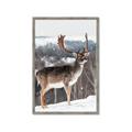 Picture of Waiting in Snow _GroupedProduct_Rectangle_Portrait_Photography _GroupedProduct_Rectangle_Portrait_Framed_Matted_