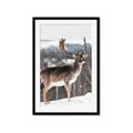 Picture of Waiting in Snow _GroupedProduct_Rectangle_Portrait_Photography _GroupedProduct_Rectangle_Portrait_Framed_Matted_