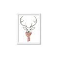 Picture of Cozy Deer _GroupedProduct_Rectangle_Portrait_Framed_Matted_