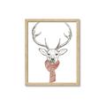 Picture of Cozy Deer _GroupedProduct_Rectangle_Portrait_Framed_Matted_