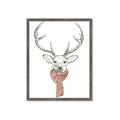 Picture of Cozy Deer _GroupedProduct_Rectangle_Portrait_Framed_Matted_