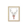 Picture of Cozy Deer _GroupedProduct_Rectangle_Portrait_Framed_Matted_