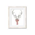 Picture of Cozy Deer _GroupedProduct_Rectangle_Portrait_Framed_Matted_