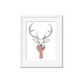 Picture of Cozy Deer _GroupedProduct_Rectangle_Portrait_Framed_Matted_