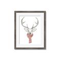 Picture of Cozy Deer _GroupedProduct_Rectangle_Portrait_Framed_Matted_