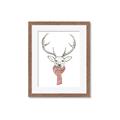 Picture of Cozy Deer _GroupedProduct_Rectangle_Portrait_Framed_Matted_