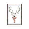 Picture of Cozy Deer _GroupedProduct_Rectangle_Portrait_Framed_Matted_