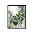 Picture of Birds in the Braches _GroupedProduct_Rectangle_Portrait_Framed_Matted_