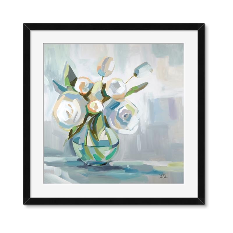 Picture of Pastel Blooming II  _GroupedProduct_Square_Framed_Matted_