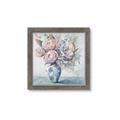 Picture of Peonies in vase _GroupedProduct_Square_Framed_Matted_