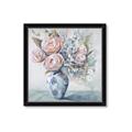 Picture of Peonies in vase _GroupedProduct_Square_Framed_Matted_