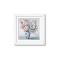 Picture of Peonies in vase _GroupedProduct_Square_Framed_Matted_