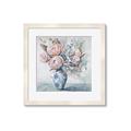 Picture of Peonies in vase _GroupedProduct_Square_Framed_Matted_