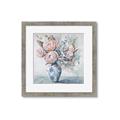 Picture of Peonies in vase _GroupedProduct_Square_Framed_Matted_