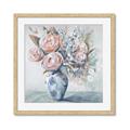 Picture of Peonies in vase _GroupedProduct_Square_Framed_Matted_