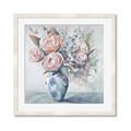 Picture of Peonies in vase _GroupedProduct_Square_Framed_Matted_