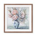 Picture of Peonies in vase _GroupedProduct_Square_Framed_Matted_