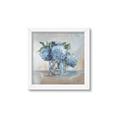 Picture of Blue Hydrangea _GroupedProduct_Square_Framed_Matted_