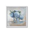Picture of Blue Hydrangea _GroupedProduct_Square_Framed_Matted_