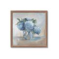 Picture of Blue Hydrangea _GroupedProduct_Square_Framed_Matted_