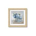 Picture of Blue Hydrangea _GroupedProduct_Square_Framed_Matted_
