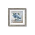 Picture of Blue Hydrangea _GroupedProduct_Square_Framed_Matted_