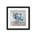 Picture of Blue Hydrangea _GroupedProduct_Square_Framed_Matted_