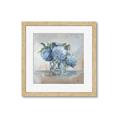 Picture of Blue Hydrangea _GroupedProduct_Square_Framed_Matted_