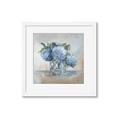 Picture of Blue Hydrangea _GroupedProduct_Square_Framed_Matted_