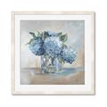 Picture of Blue Hydrangea _GroupedProduct_Square_Framed_Matted_