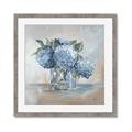 Picture of Blue Hydrangea _GroupedProduct_Square_Framed_Matted_
