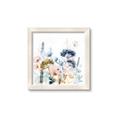 Picture of Light Blue Flowers II _GroupedProduct_Square_Framed_Matted_